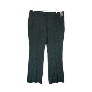 NWT New York & Company The 7th Avenue Bootcut Pants‎ Women's 16 Dots Print